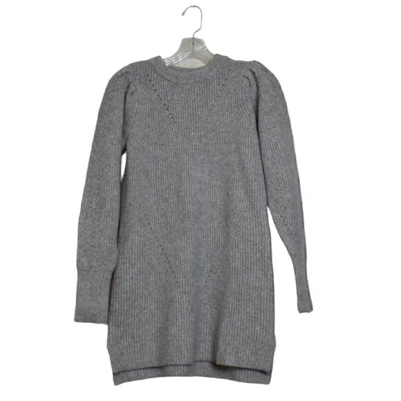 Design History Long Sleeve Gray Pullover Sweater Top Dress Size OS - Picture 1 of 13